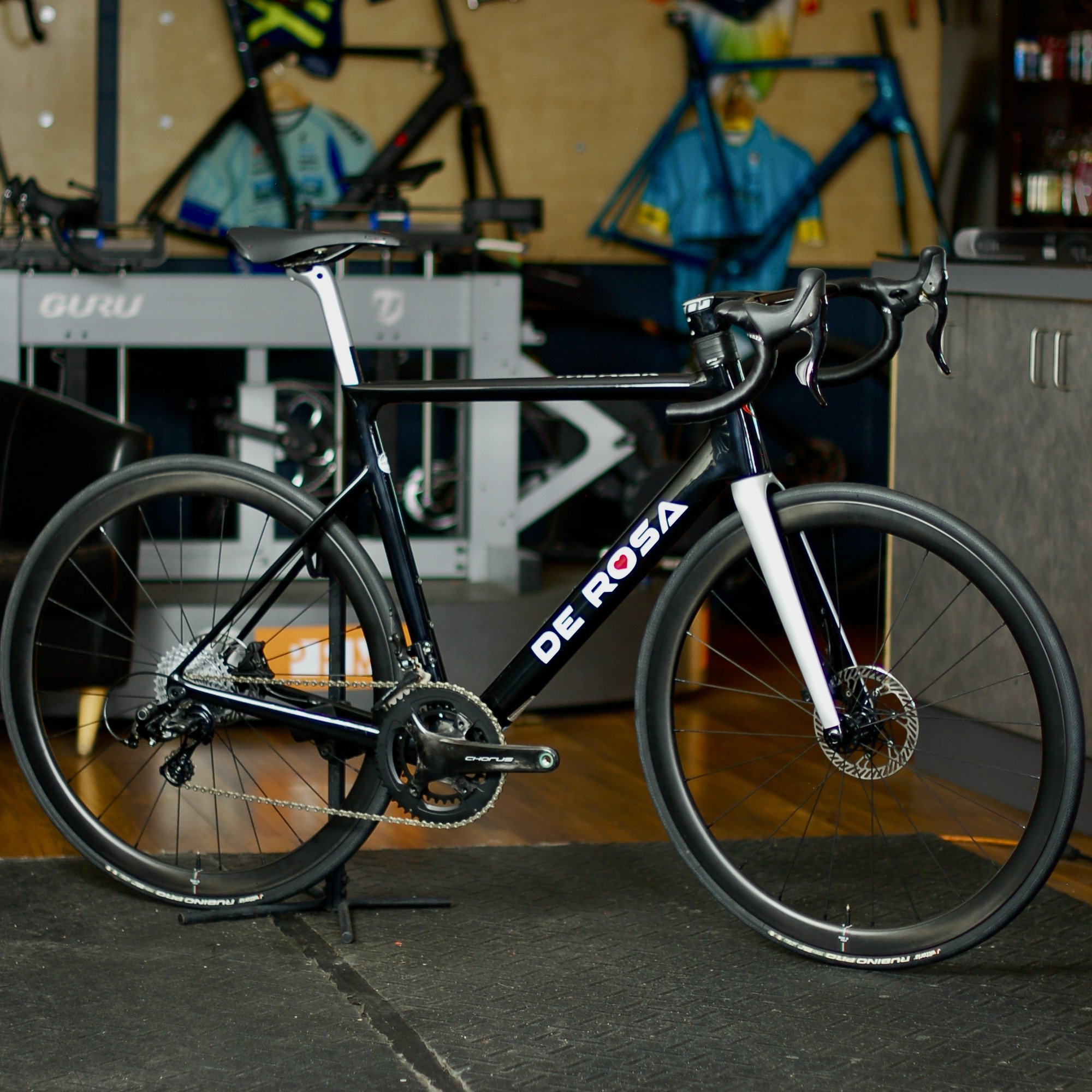 De Rosa SK Rim Frameset 54 Black — Pedalhead Road Works